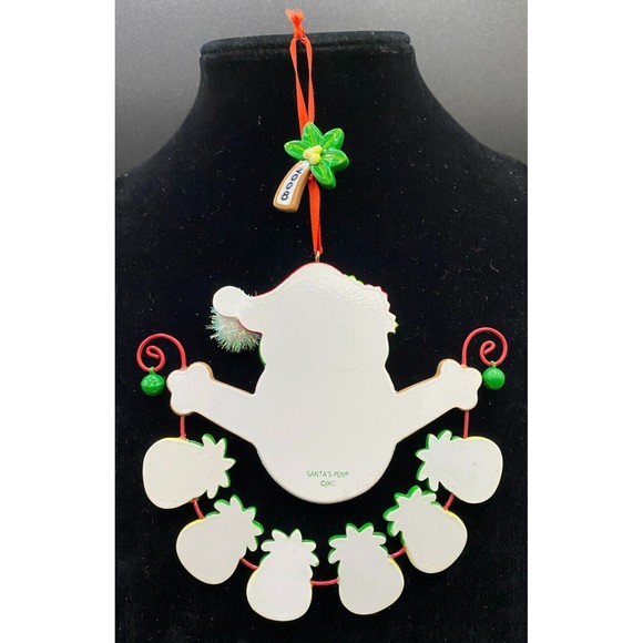 Ornament Santa Claus with Pineapples 2008 - Picture 3 of 3